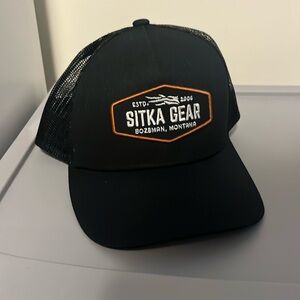 Black Sitka Trucker Hat